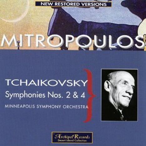 Peter Iljitsch Tschaikowsky (1840-1893): Symphonien Nr.2 &amp; 4, CD