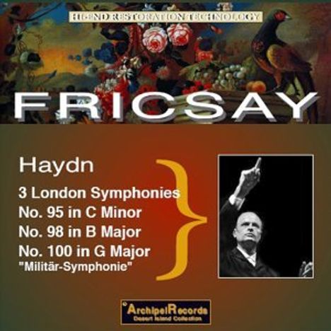 Joseph Haydn (1732-1809): Symphonien Nr.95,98,100, CD