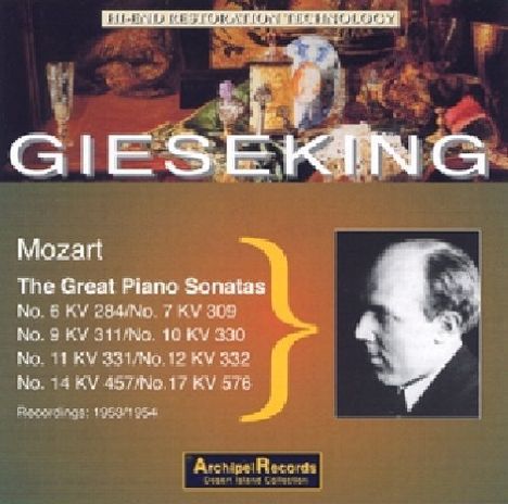 Wolfgang Amadeus Mozart (1756-1791): Klaviersonaten Nr.6,7,9-12,14,17, 2 CDs