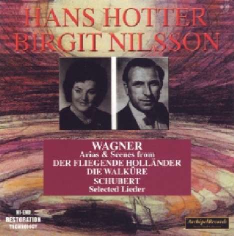 Hans Hotter &amp; Birgit Nilsson - Wagner &amp; Schubert, CD