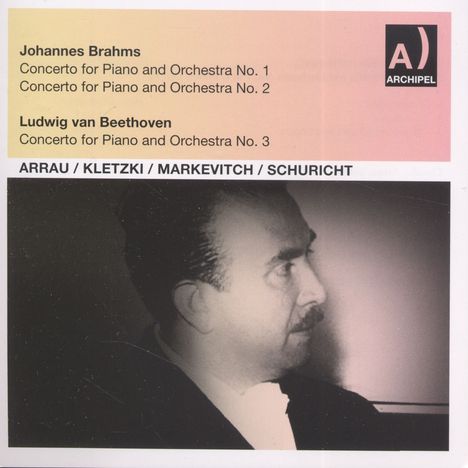 Johannes Brahms (1833-1897): Klavierkonzerte Nr.1 &amp; 2, 2 CDs