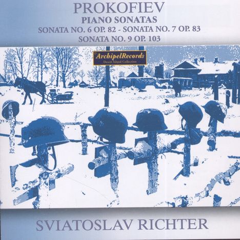 Serge Prokofieff (1891-1953): Klaviersonaten Nr.6,7,9, CD