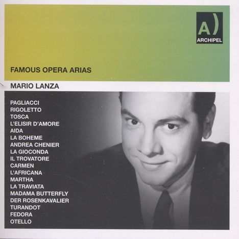 Mario Lanza - Famous Opera Arias, 2 CDs