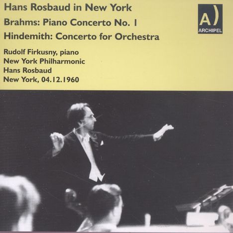 Hans Rosbaud  in New York, CD