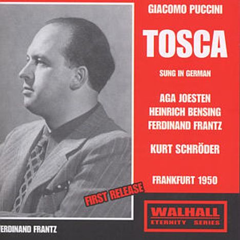 Giacomo Puccini (1858-1924): Tosca (in deutscher Sprache), 2 CDs