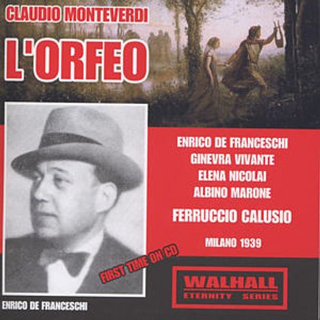 Claudio Monteverdi (1567-1643): L'Orfeo, 2 CDs