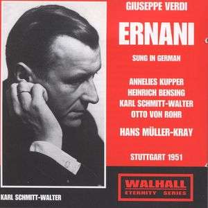 Giuseppe Verdi (1813-1901): Ernani (in dt.Spr.), 2 CDs