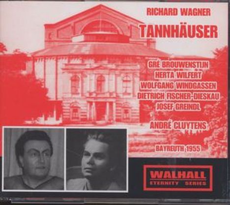 Richard Wagner (1813-1883): Tannhäuser, 3 CDs