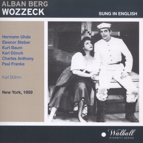 Alban Berg (1885-1935): Wozzeck (in engl.Spr.), CD