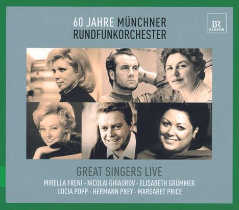 Great Singers Live, 6 CDs