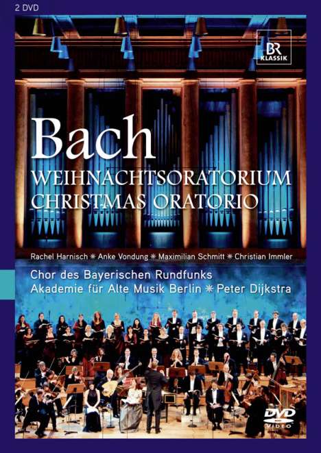 Johann Sebastian Bach (1685-1750): Weihnachtsoratorium BWV 248, 2 DVDs
