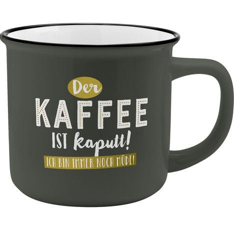 Gruss & Co 46973 Becher Kaffee, New Bone China Porzellan, 35 cl, Diverse