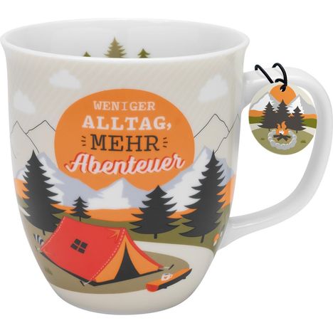 Tasse Motiv Fernweh Berge, Diverse