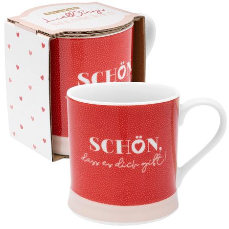 Sheepworld Tasse Motiv "Shön, dass es dich gibt", Diverse