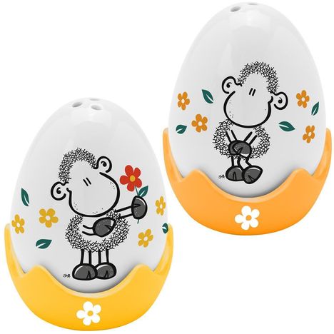 Eierbecher-Streuer-Set "Ostern ist schön, wenn wir zusammen sind!", Diverse
