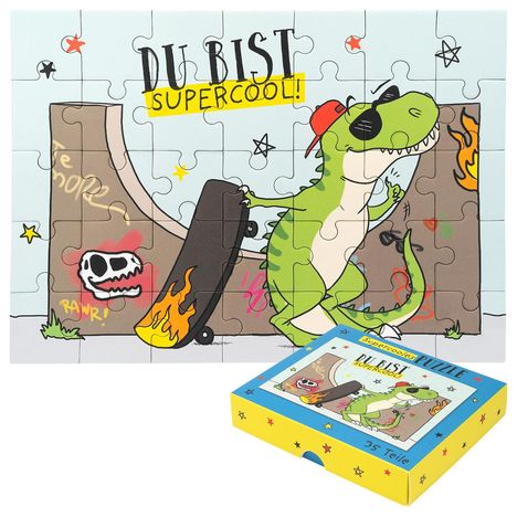 GRUSS &amp; CO Puzzle Motiv "Dinosaurier", Diverse