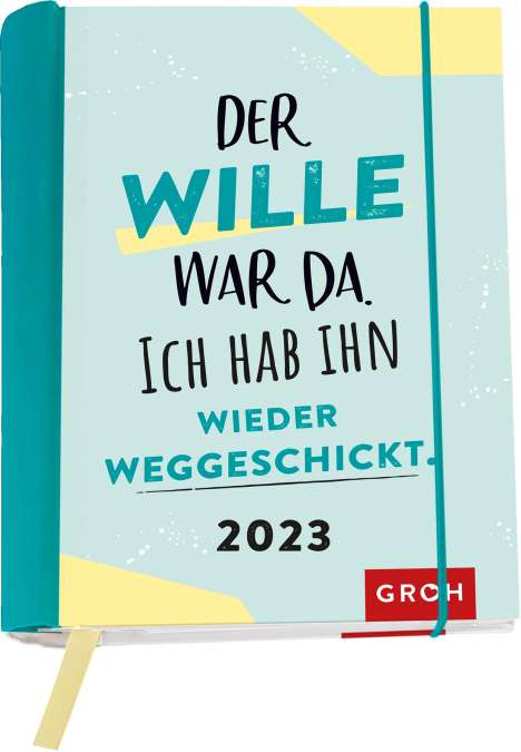 Groh Verlag: Wille war da 2023, Buch