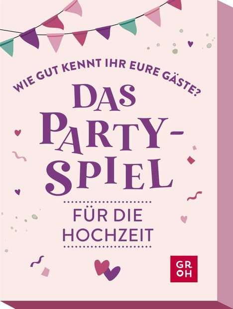 Wie gut kennt ihr eure Gäste? Das Partyspiel für die Hochzeit, Spiele