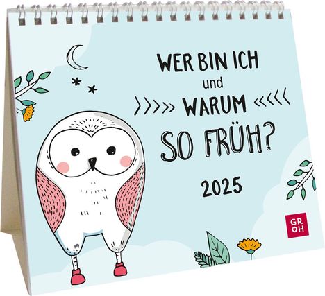 Mini-Kalender 2025: Wer bin ich und warum so früh?, Kalender