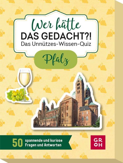 Marion Landwehr: Wer hätte das gedacht?! Das Unnützes-Wissen-Quiz Pfalz, Spiele