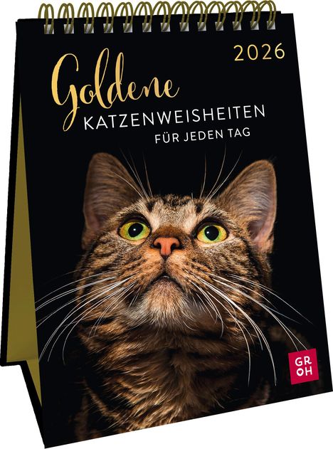 Goldene Katzenweisheiten für jeden Tag 2026, Kalender