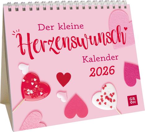 Der kleine Herzenswunschkalender 2026, Kalender