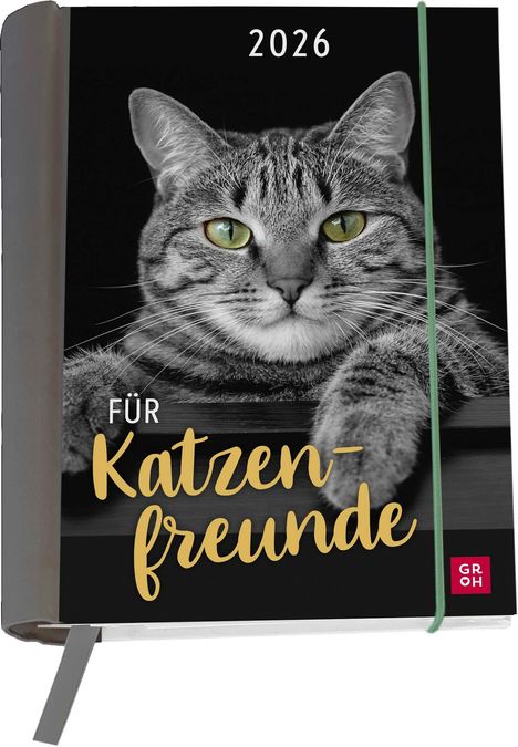 Buchkalender 2026: Für Katzenfreunde, Kalender