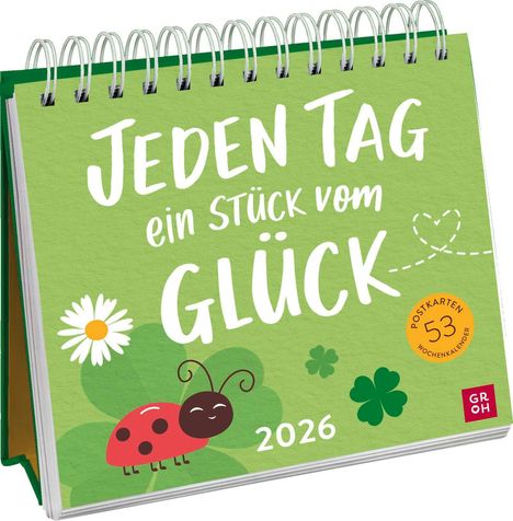 Julia Buck: Jeden Tag ein Stück vom Glück 2026, Kalender