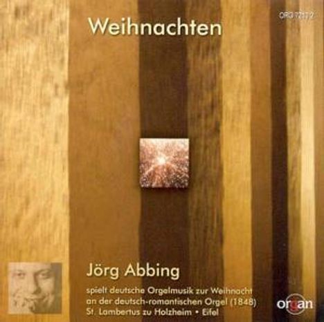Weihnachtliche Orgelmusik, CD