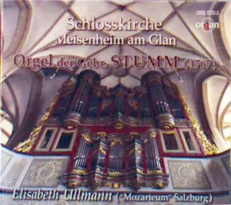 Stumm-Orgel der Schlosskirche Meisenheim am Glan, CD