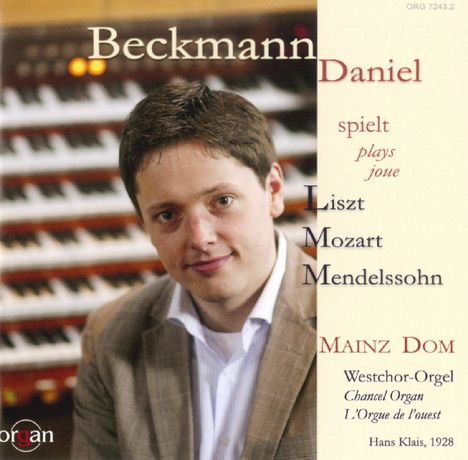 Daniel Beckmann,Orgel, CD