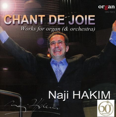 Naji Hakim (geb. 1955): Orgelkonzert Nr.2 "Seattle Concerto", CD