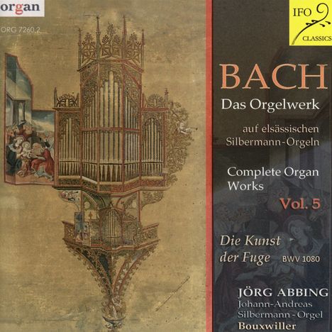 Johann Sebastian Bach (1685-1750): Die Kunst der Fuge BWV 1080, CD