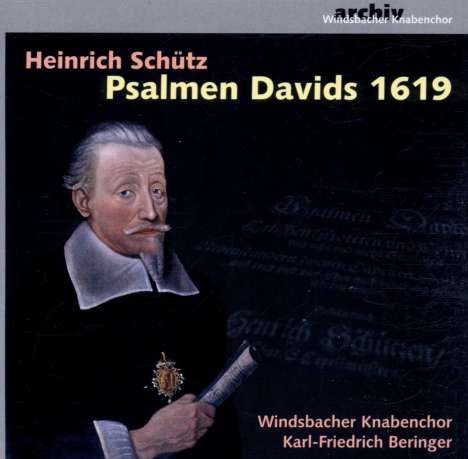 Heinrich Schütz (1585-1672): Psalmen Davids SWV 24,25,28-31,35,36,37,39, CD