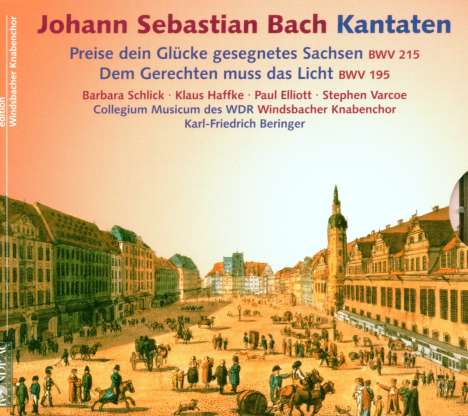 Johann Sebastian Bach (1685-1750): Kantaten BWV 195 &amp; 215, CD