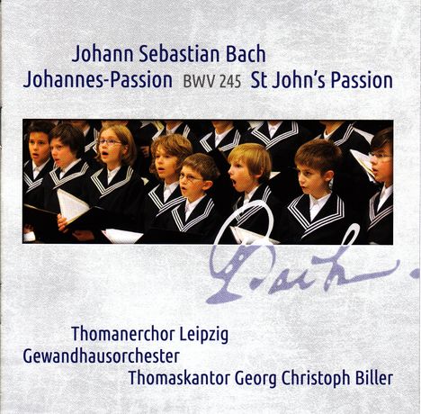 Johann Sebastian Bach (1685-1750): Johannes-Passion BWV 245, 2 CDs