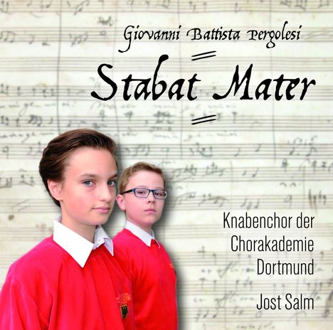 Giovanni Battista Pergolesi (1710-1736): Stabat Mater, CD