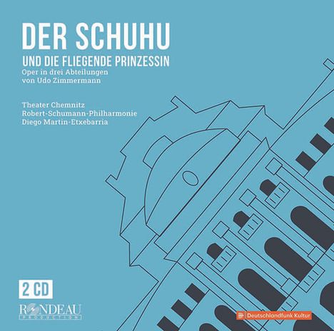 Udo Zimmermann (1943-2021): Der Schuhu und die fliegende Prinzessin, 2 CDs