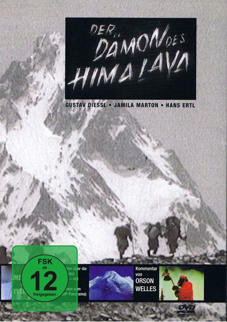 Der Dämon des Himalaya, DVD