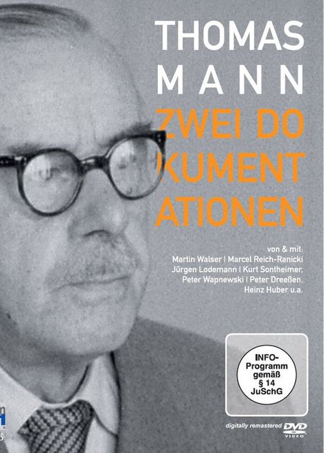 Thomas Mann - Zwei Dokumentationen, DVD