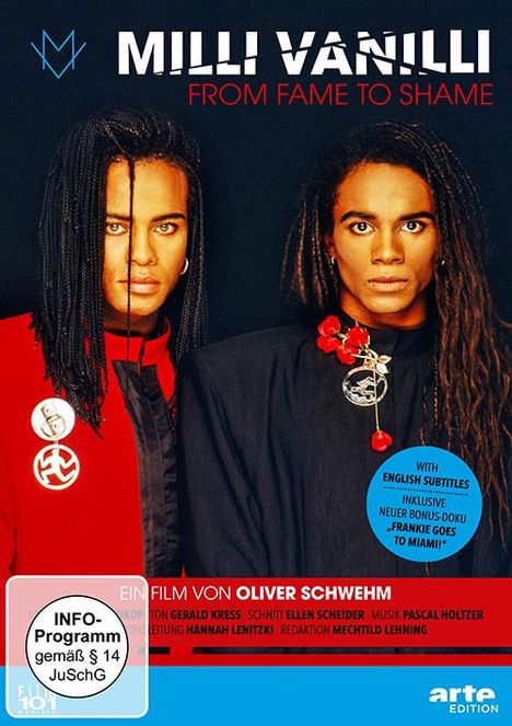 Milli Vanilli - From Fame to Shame, DVD