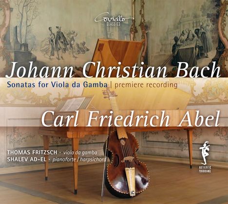 Johann Christian Bach (1735-1782): Sonaten für Viola da gamba, CD