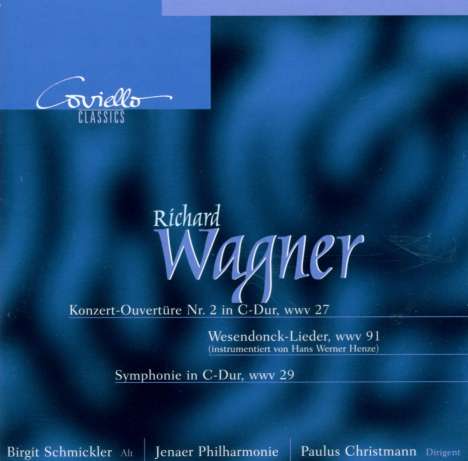Richard Wagner (1813-1883): Wesendonck-Lieder (orchestriert von Henze), CD