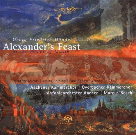 Georg Friedrich Händel (1685-1759): Alexander's Feast, 2 Super Audio CDs