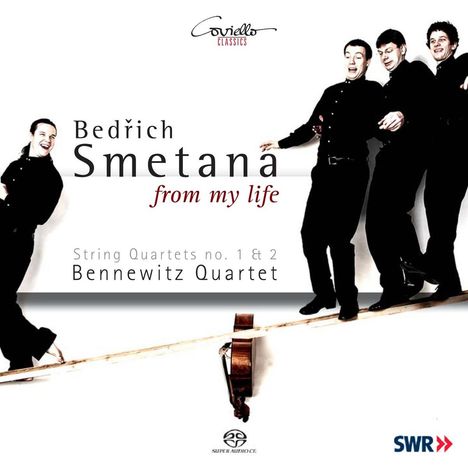 Bedrich Smetana (1824-1884): Streichquartette Nr.1 &amp; 2, Super Audio CD