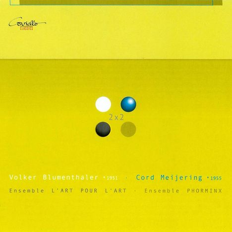 Volker Blumenthaler (geb. 1951): Kammermusik, 2 CDs