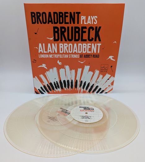 Alan Broadbent (geb. 1947): London Metropolitan Strings: Broadbent Plays Brubeck (180g) (Limited Edition) (Clear Vinyl), 2 LPs