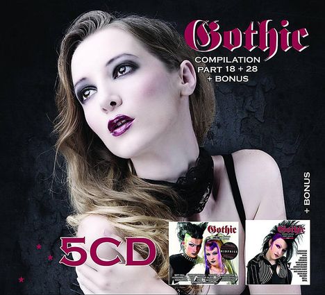 Gothic Compilation 18 + 28 + Bonus, 5 CDs