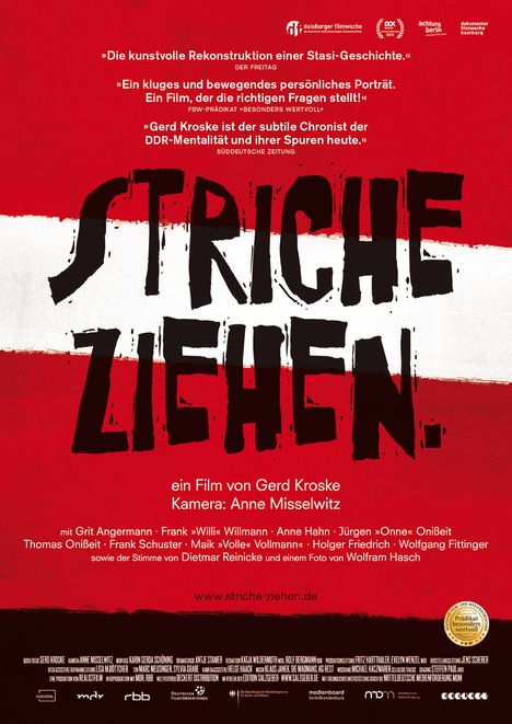 Striche ziehen., DVD