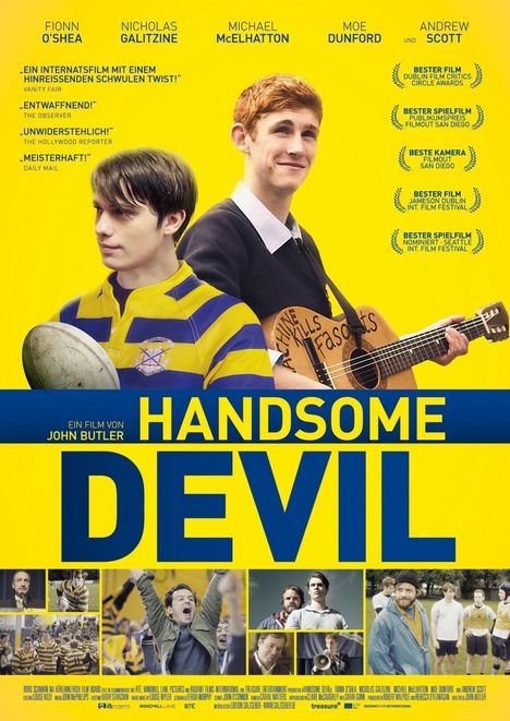Handsome Devil (OmU), DVD